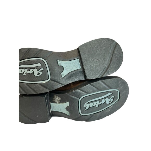 Ariat Boots Western Driftwood Probaby Round Toe Womens Sz 9.5 brown 2485 - Picture 7 of 10